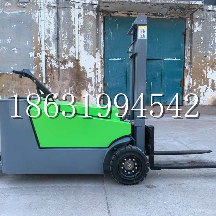 萝北县小型电动叉车1吨2吨步行站驾式电瓶堆高充电装卸车液压升降车铲车